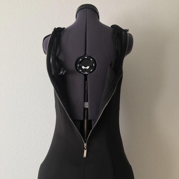 Edgy Cutout Mini Dress - Picture 7 of 10